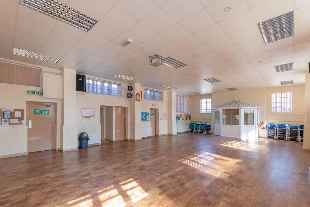 St Wilfrids Church Hall Looking Towards The Front Wall